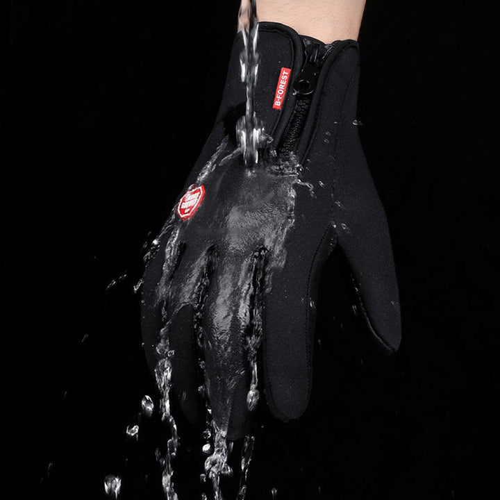 Touch Screen Waterproof Winter Riding Gloves for Cold Weather Comfort-B Unique Fashions