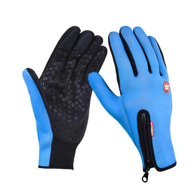 Touch Screen Waterproof Winter Riding Gloves for Cold Weather Comfort-B Unique Fashions