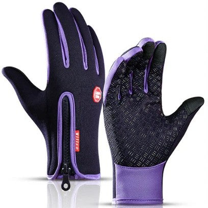 Touch Screen Waterproof Winter Riding Gloves for Cold Weather Comfort-B Unique Fashions