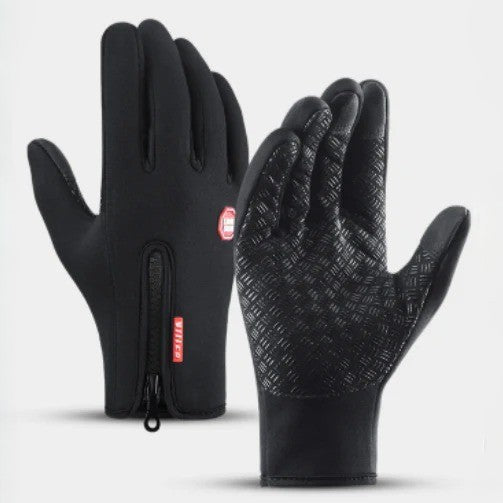 Touch Screen Waterproof Winter Riding Gloves for Cold Weather Comfort-B Unique Fashions