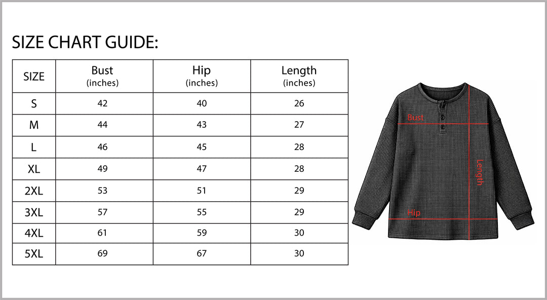 Waffle Long Sleeve T-Shirt for Everyday Comfort and Style-B Unique Fashions