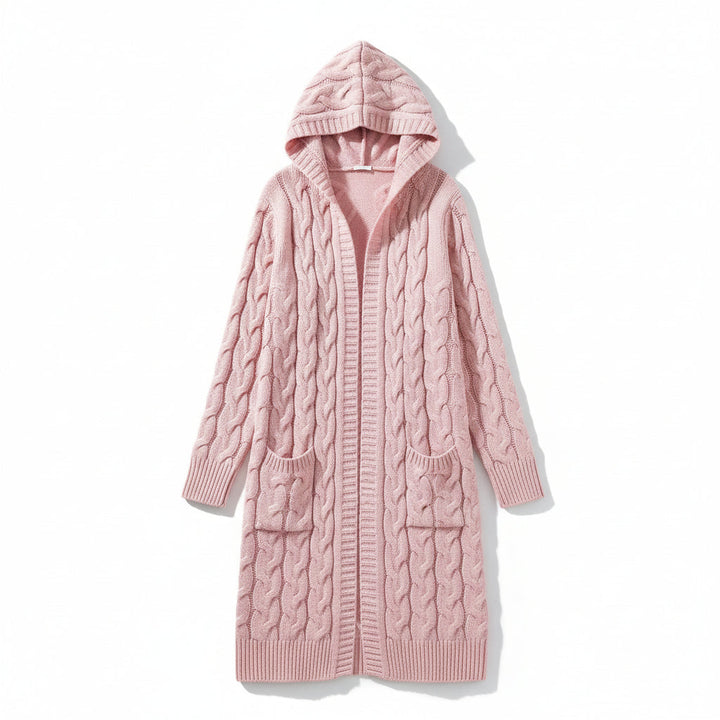 Women’s Casual Open Front Cardigan Sweater with Pockets-B Unique Fashions