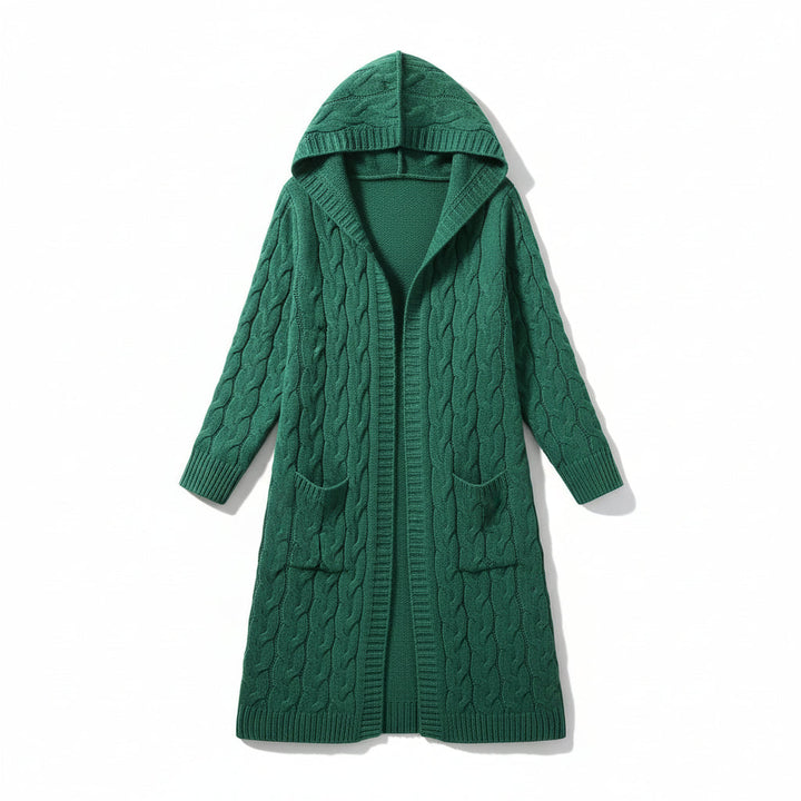 Women’s Casual Open Front Cardigan Sweater with Pockets-B Unique Fashions