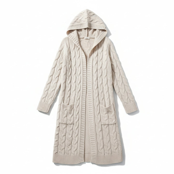 Women’s Casual Open Front Cardigan Sweater with Pockets-B Unique Fashions