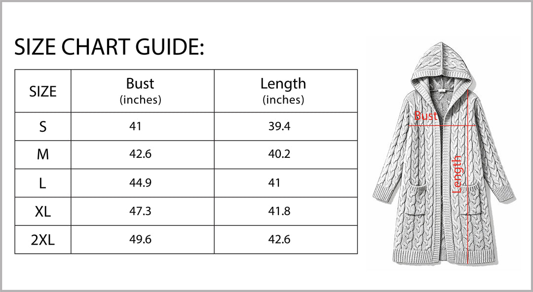 Women’s Casual Open Front Cardigan Sweater with Pockets-B Unique Fashions