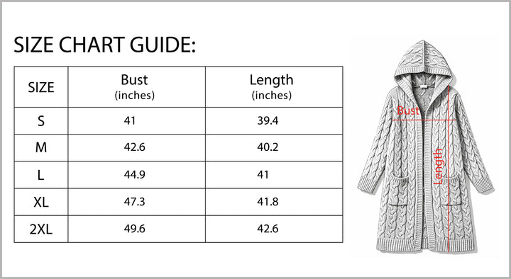 Women’s Casual Open Front Cardigan Sweater with Pockets-B Unique Fashions