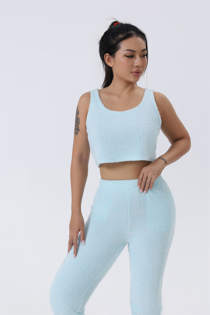 Women’s Cozy 3 Piece Pajama Set for Relaxed Lounge Comfort-B Unique Fashions