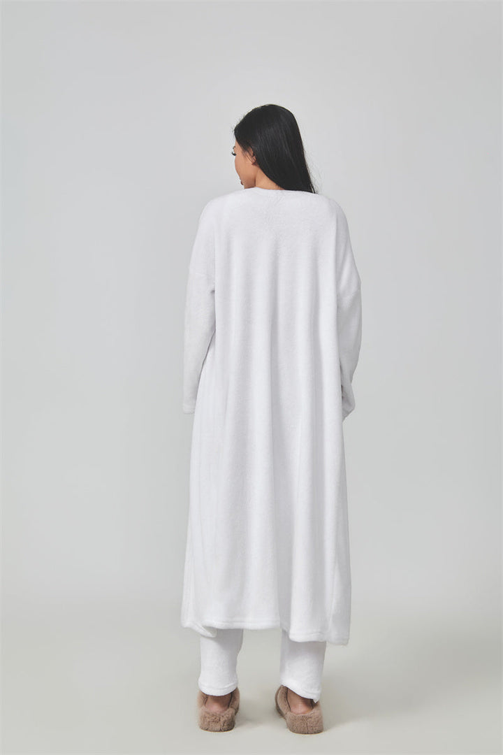 Women’s Cozy 3 Piece Pajama Set for Relaxed Lounge Comfort-B Unique Fashions