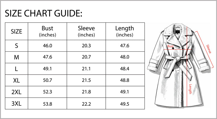 Women’s Double Breasted Long Trench Coat for Everyday Style-B Unique Fashions