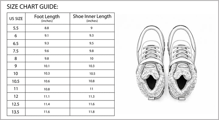 Women's Faux Fur Lined Snow Boots Round Toe Ankle Booties-B Unique Fashions