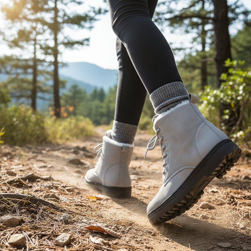 Women's Lace-Up Lightweight Boots – Comfort and Everyday Style-B Unique Fashions