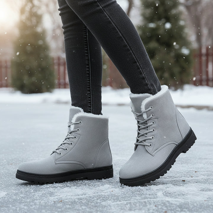 Women's Lace-Up Lightweight Boots – Comfort and Everyday Style-B Unique Fashions