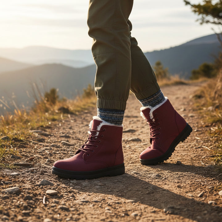 Women's Lace-Up Lightweight Boots – Comfort and Everyday Style-B Unique Fashions