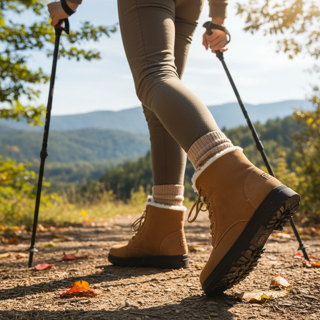 Women's Lace-Up Lightweight Boots – Comfort and Everyday Style-B Unique Fashions