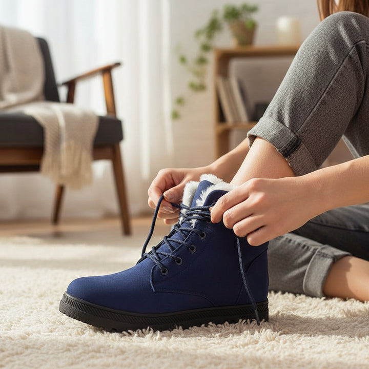 Women's Lace-Up Lightweight Boots – Comfort and Everyday Style-B Unique Fashions