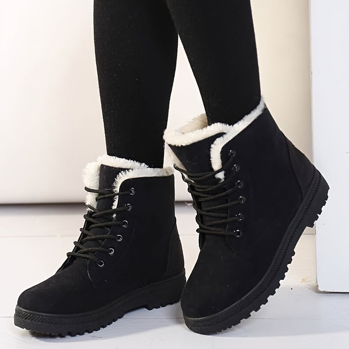Women's Lace-Up Lightweight Boots – Comfort and Everyday Style-B Unique Fashions