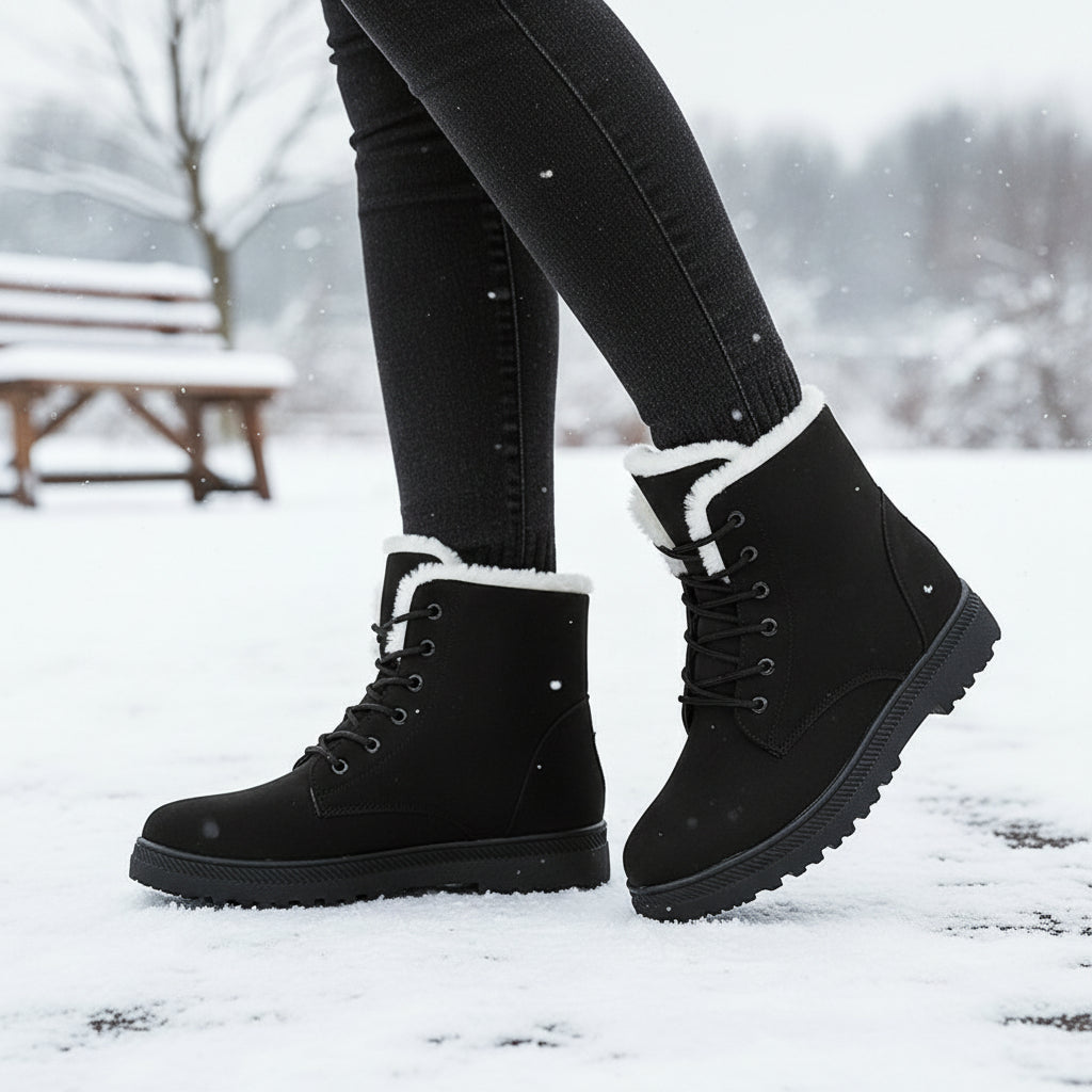 Women's Lace-Up Lightweight Boots – Comfort and Everyday Style-B Unique Fashions