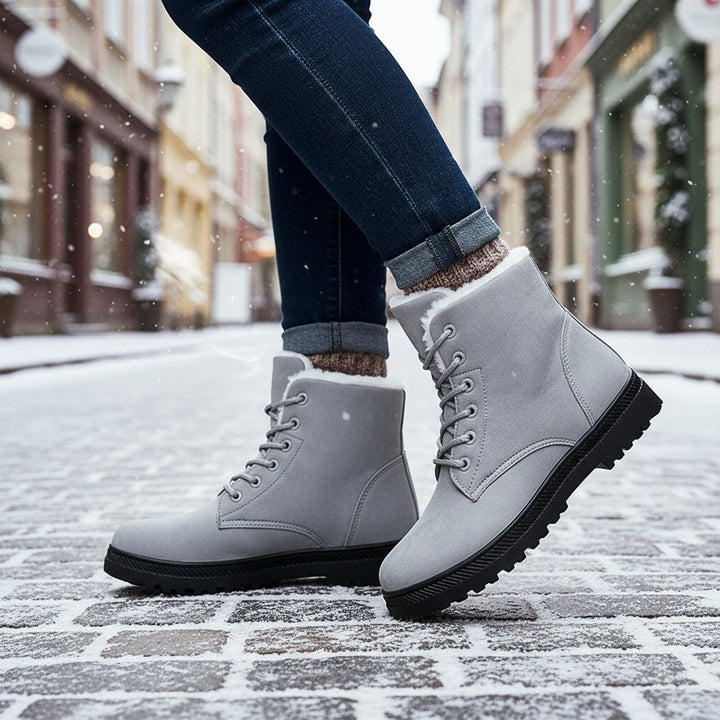 Women's Lace-Up Lightweight Boots – Comfort and Everyday Style-B Unique Fashions