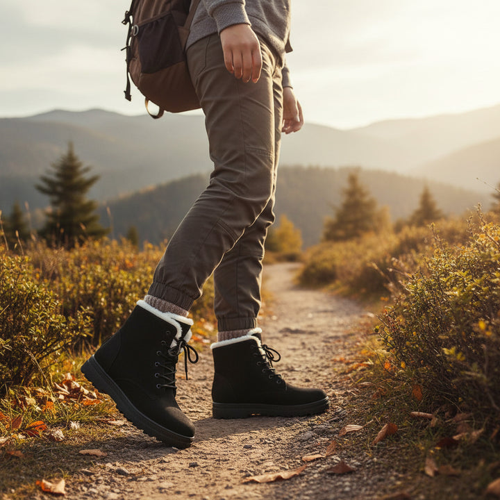 Women's Lace-Up Lightweight Boots – Comfort and Everyday Style-B Unique Fashions