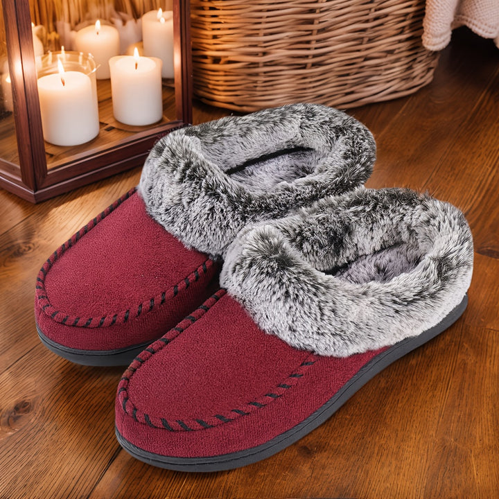 Women's Non-Slip Slippers Indoor Outdoor Cushioned Sole-B Unique Fashions