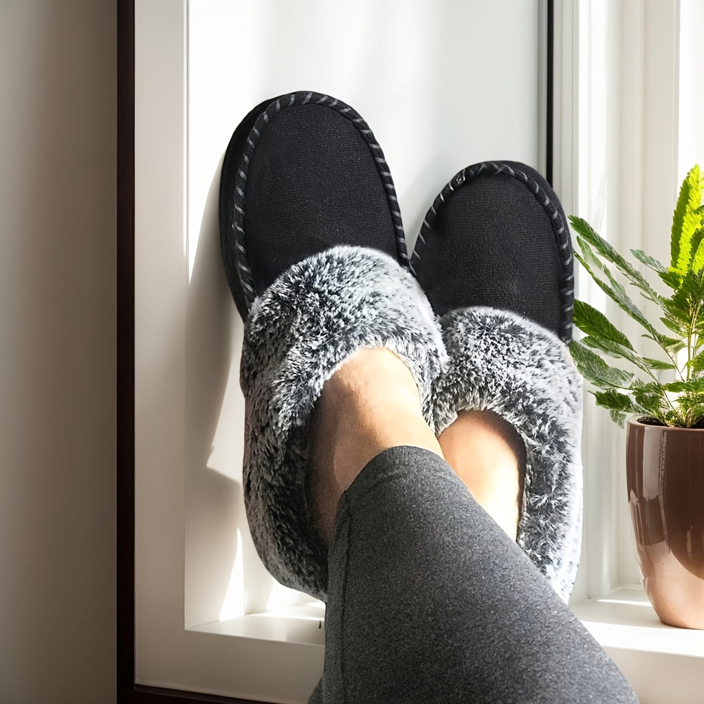 Women's Non-Slip Slippers Indoor Outdoor Cushioned Sole-B Unique Fashions