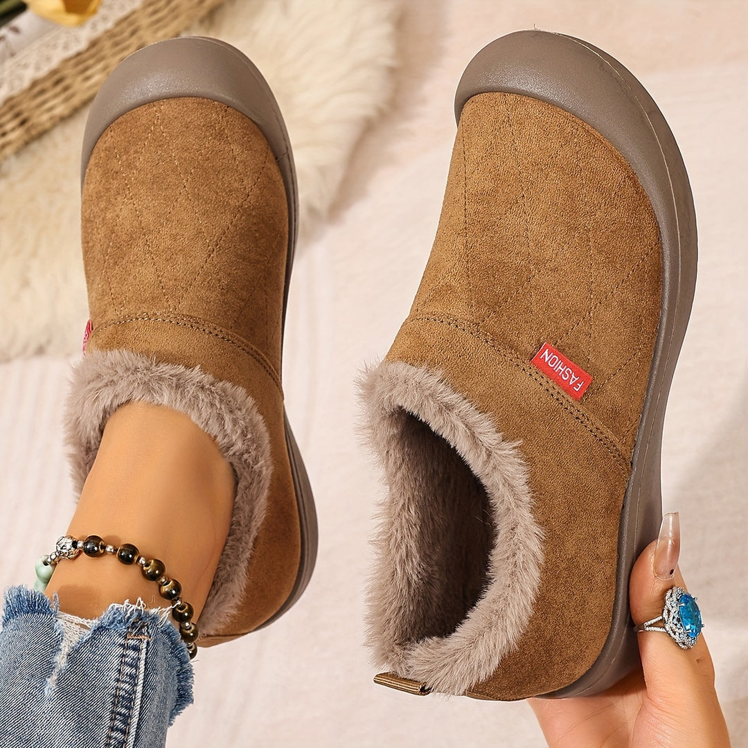 Women's Thermal Winter Boots Stylish Fashionable Footwear-B Unique Fashions