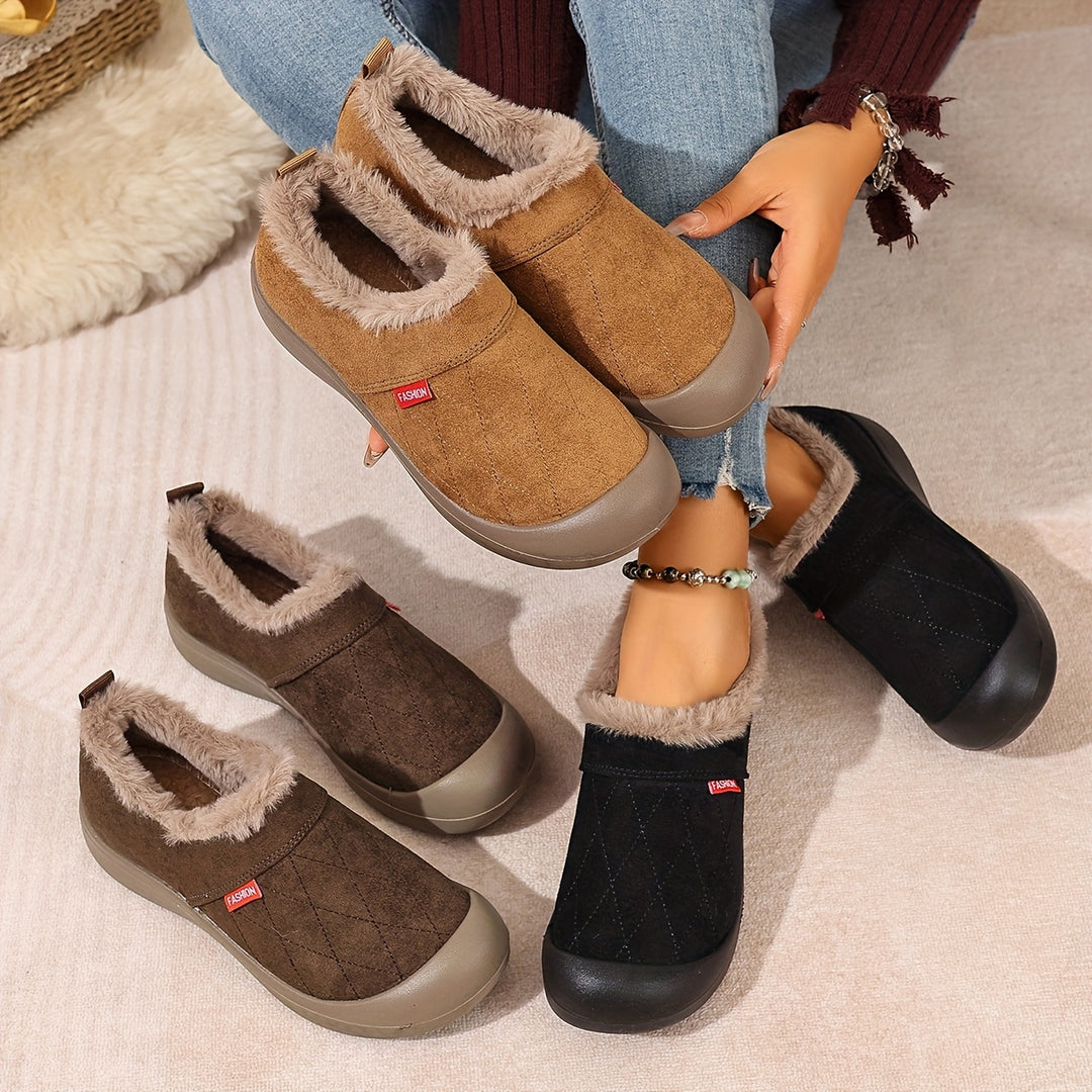 Women's Thermal Winter Boots Stylish Fashionable Footwear-B Unique Fashions