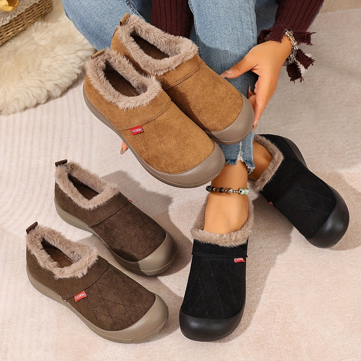 Women's Thermal Winter Boots Stylish Fashionable Footwear-B Unique Fashions