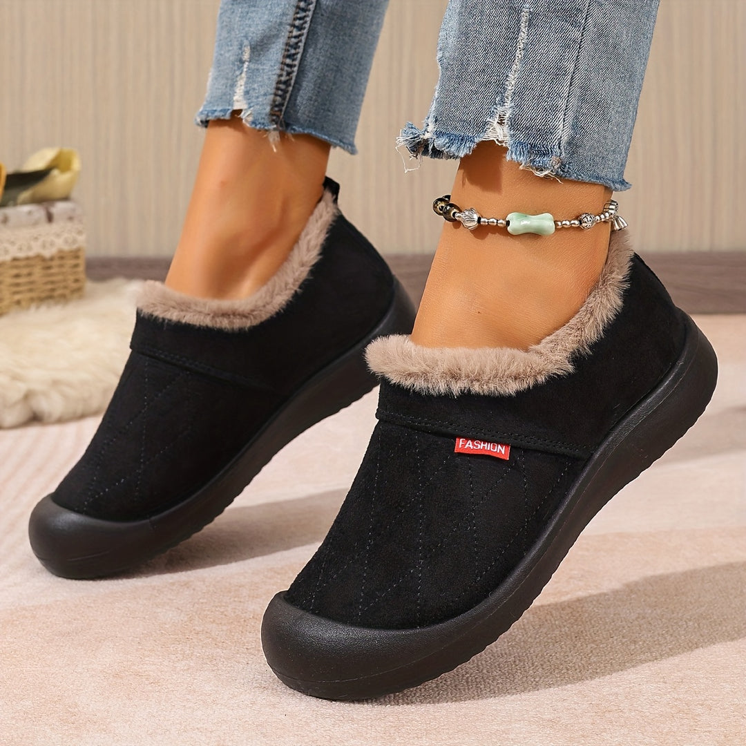 Women's Thermal Winter Boots Stylish Fashionable Footwear-B Unique Fashions