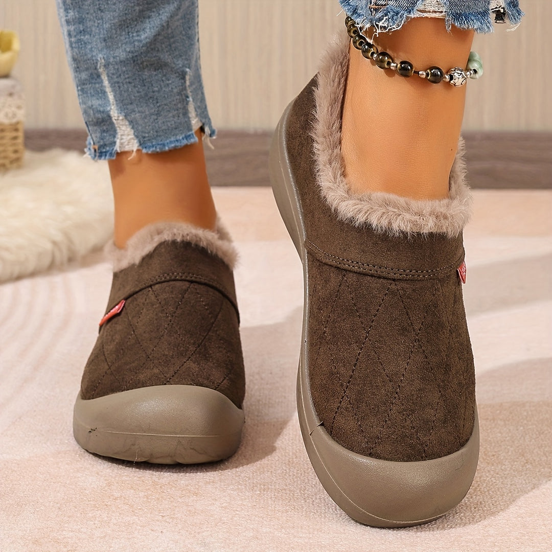 Women's Thermal Winter Boots Stylish Fashionable Footwear-B Unique Fashions