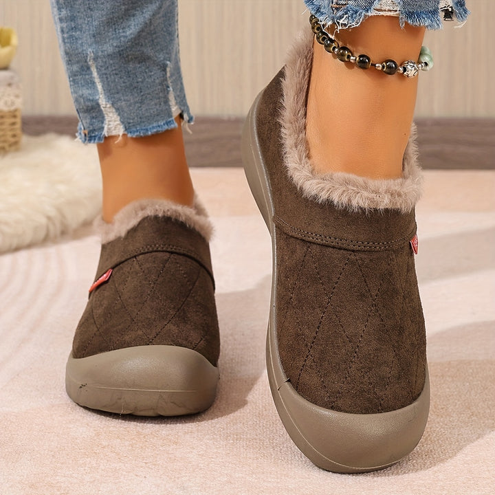 Women's Thermal Winter Boots Stylish Fashionable Footwear-B Unique Fashions