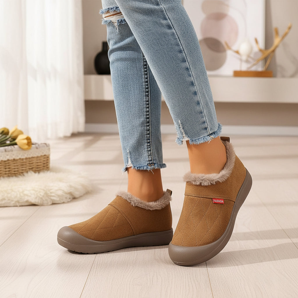 Women's Thermal Winter Boots Stylish Fashionable Footwear-B Unique Fashions