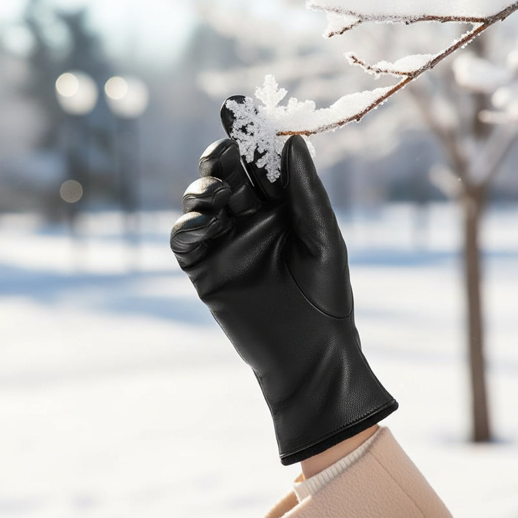 Women’s Warm Fleece-Lined Winter Gloves-B Unique Fashions