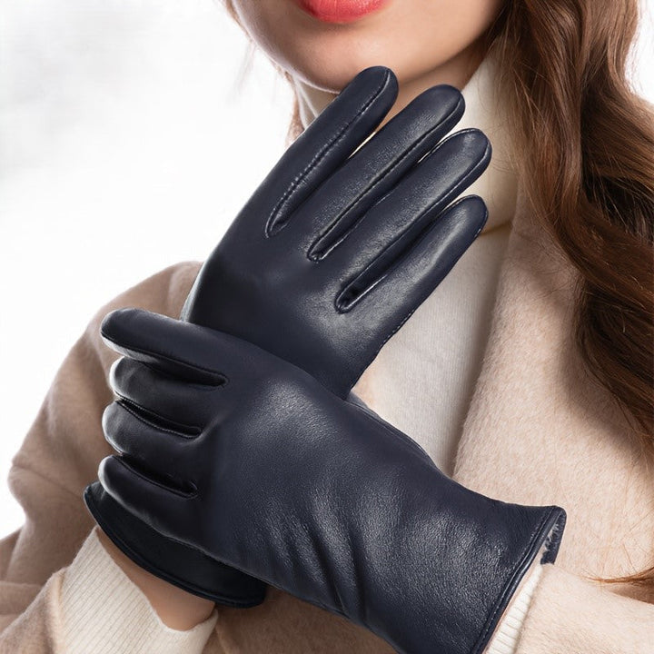 Women’s Warm Fleece-Lined Winter Gloves-B Unique Fashions