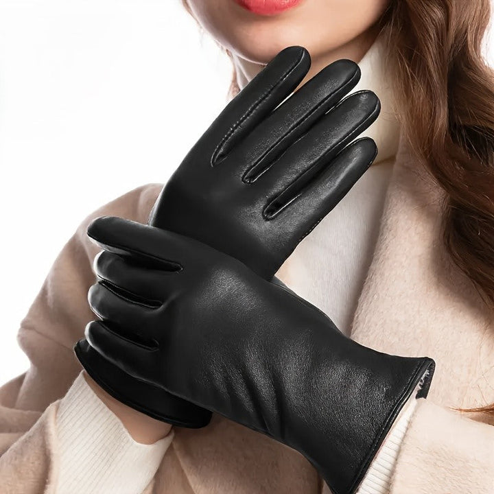 Women’s Warm Fleece-Lined Winter Gloves-B Unique Fashions