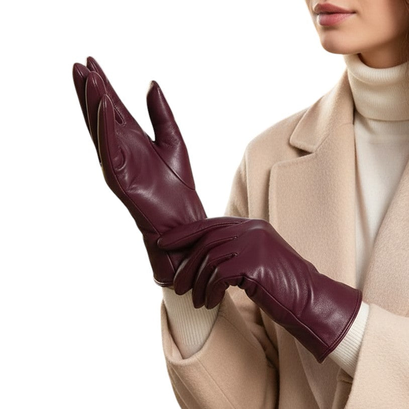 Women’s Warm Fleece-Lined Winter Gloves-B Unique Fashions