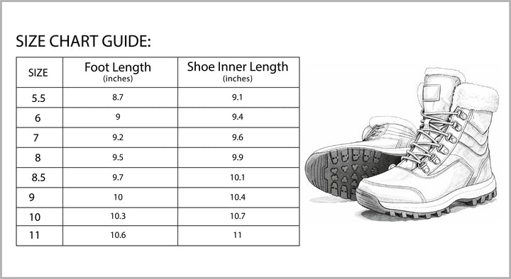 Women's Winter Snow Boots High-Top Hiking Boots Non-Slip Sole-B Unique Fashions