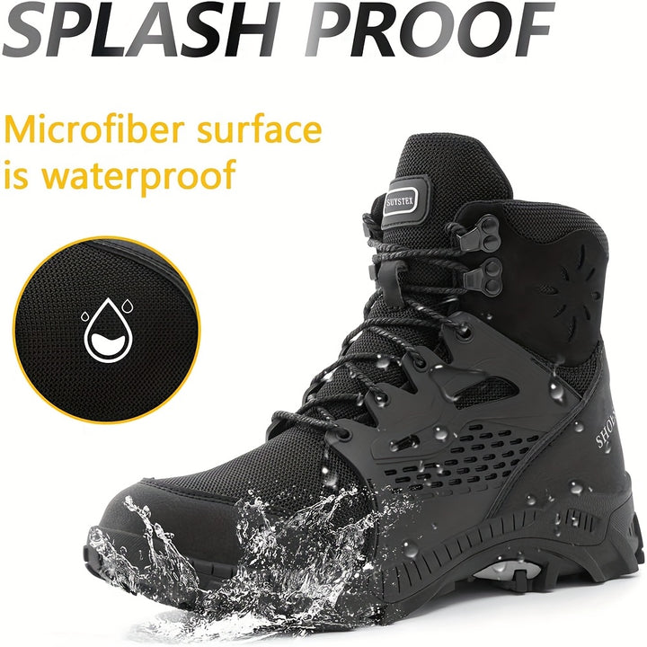 Steel Toe Work Boots for Men and Women Safety Shoes