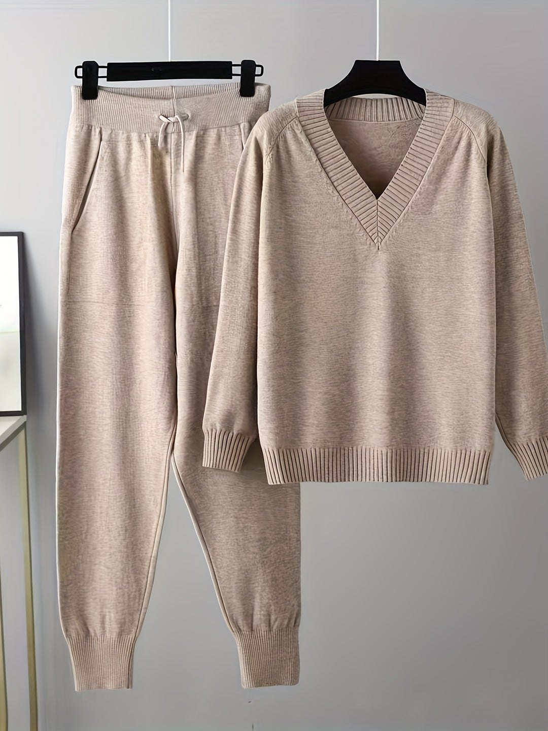 Stylish Ladies Casual Sweater and Pants Set