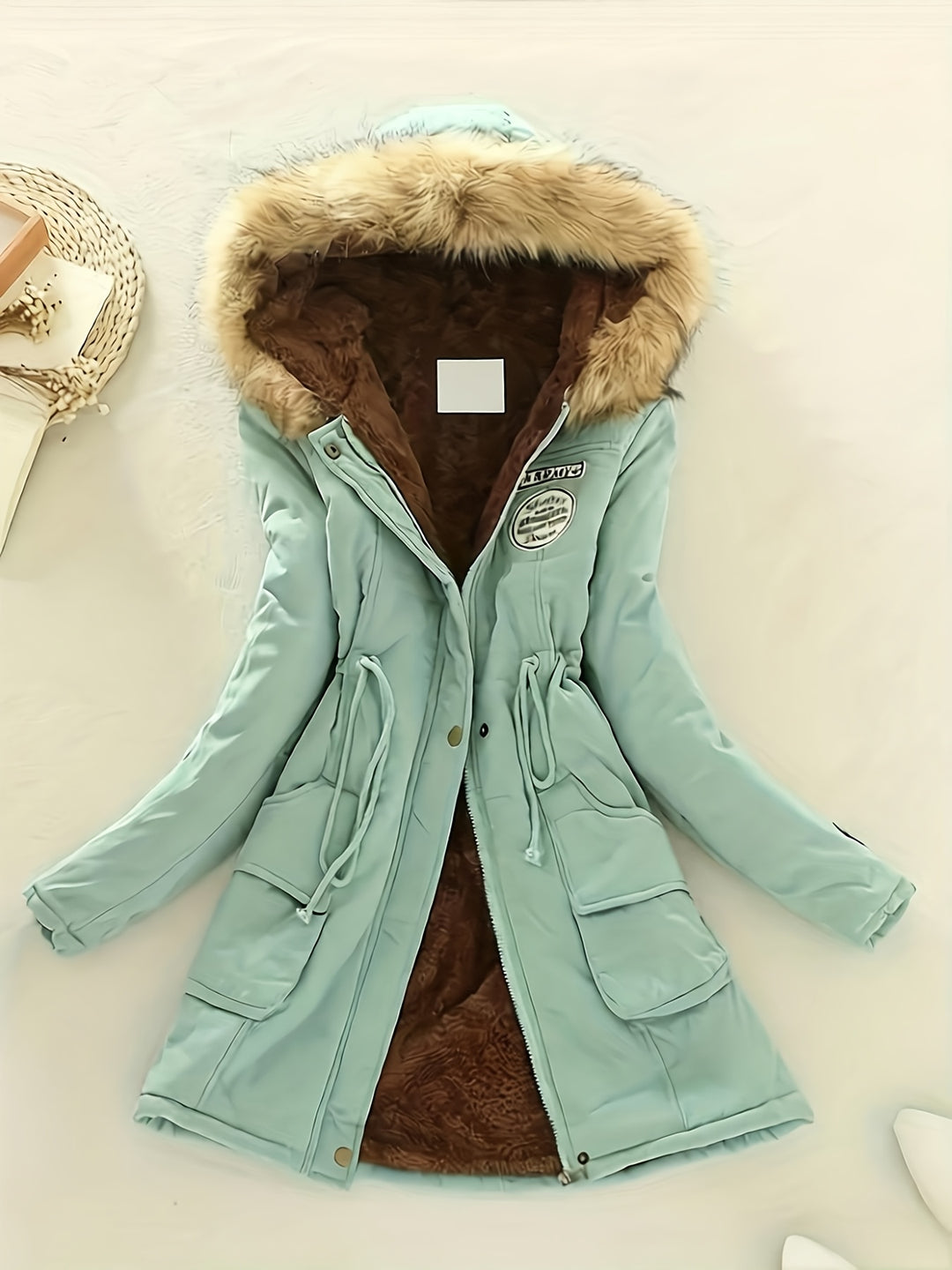 Women's Winter Padded Coat Jacket Mid-Length Thickened Outerwear