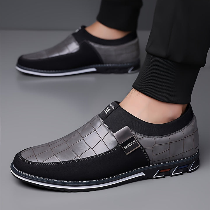 Men's Stylish Business Loafers Slip-Resistant Footwear