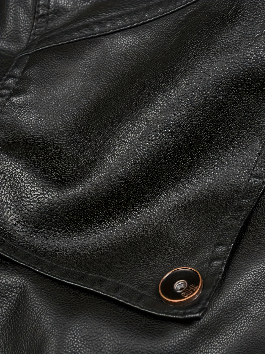 Casual Streetwear Jacket for Men with Stand-Up Collar and Pockets