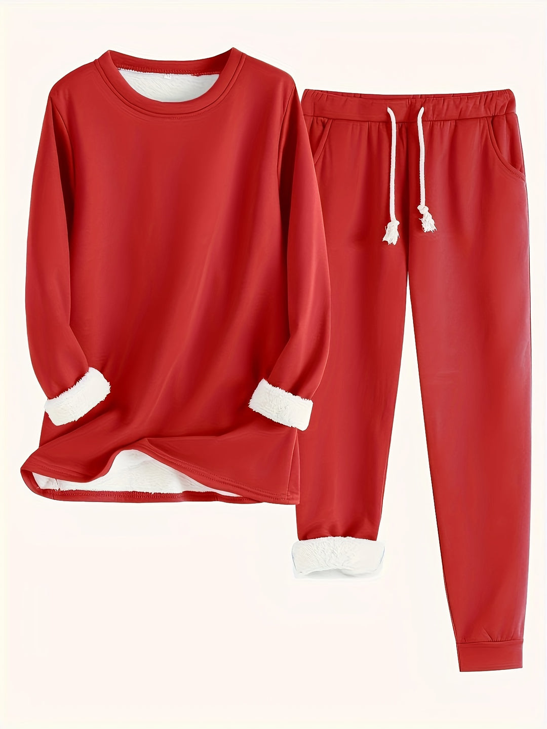 Plush Base Layer Set for Autumn and Winter
