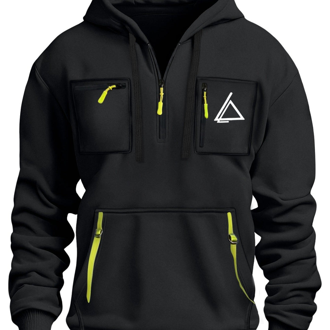 Men's Casual Printed Hoodie Fashion Sweatshirt Outdoor Sports