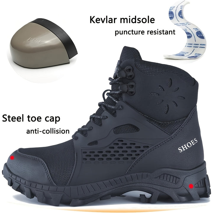 Steel Toe Work Boots for Men and Women Safety Shoes