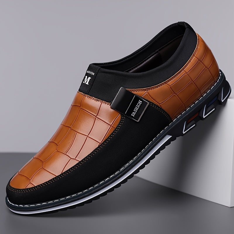 Men's Stylish Business Loafers Slip-Resistant Footwear