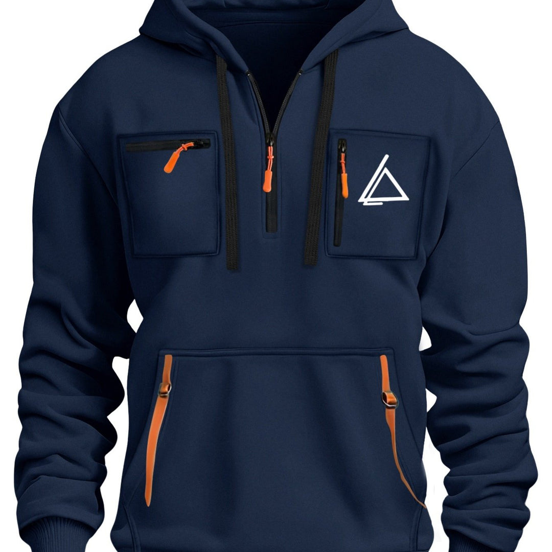 Men's Casual Printed Hoodie Fashion Sweatshirt Outdoor Sports