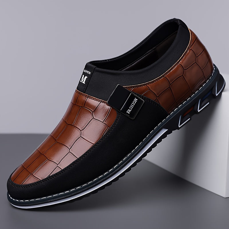 Men's Stylish Business Loafers Slip-Resistant Footwear