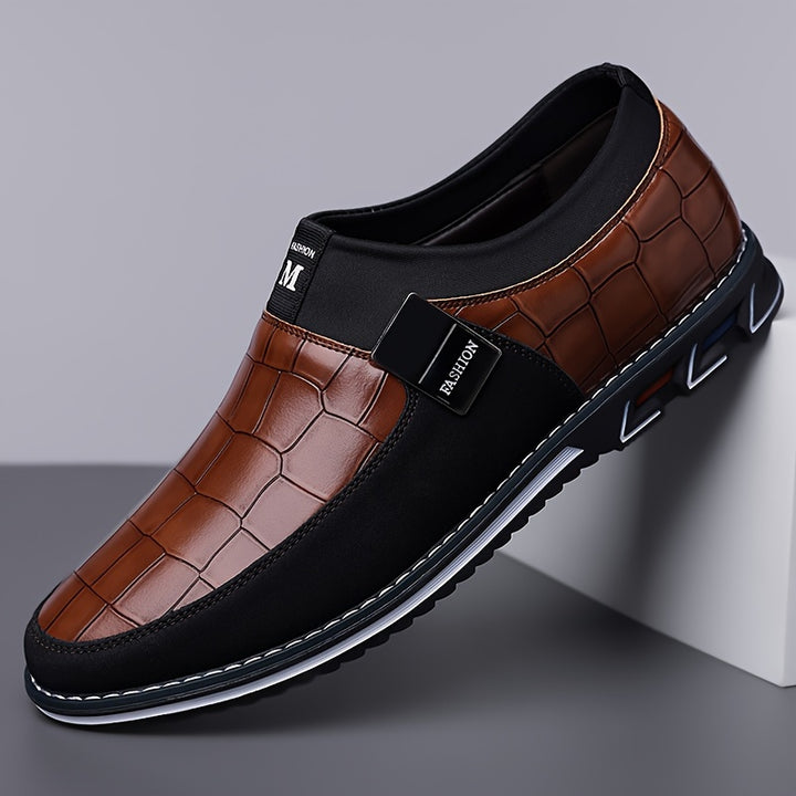 Men's Stylish Business Loafers Slip-Resistant Footwear