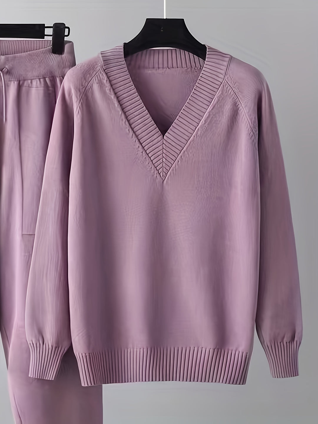 Stylish Ladies Casual Sweater and Pants Set
